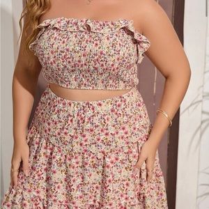 ❤️3 for $7🌹2 piece skirt outfit